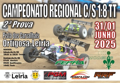 2ª Prova C. Regional Centro/Sul (A e B) 1/8 TT